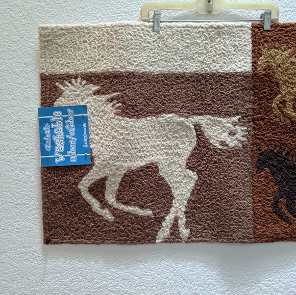 Pony collage Jellybean handmade indoor/outdoor rug - Picture 2 of 8